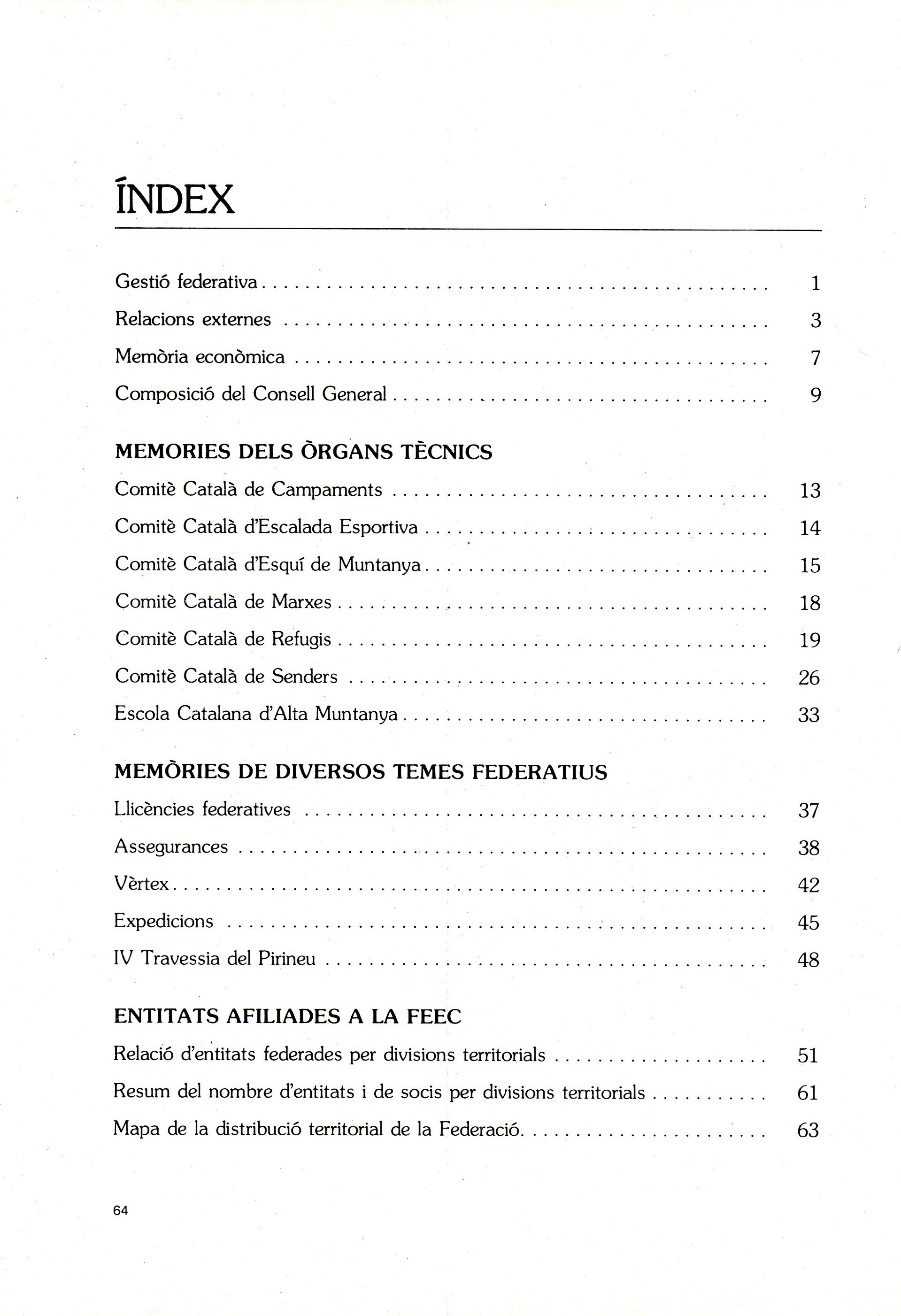 Anuari 1991 : Federació d'Entitats Excursionistes de Catalunya - Miniatura 2